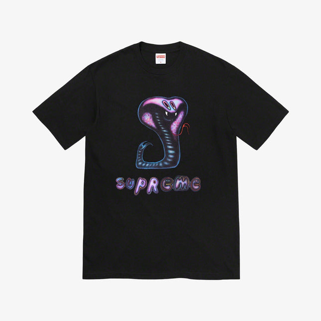 Supreme Tee 'Snake' Black (SS21) - SOLE SERIOUSS (1)