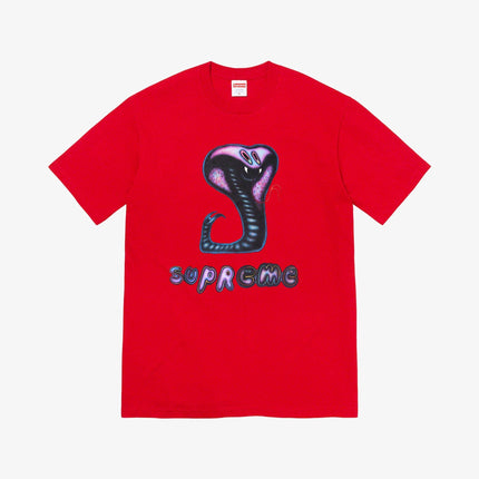 Supreme Tee 'Snake' Red (SS21) - SOLE SERIOUSS (1)