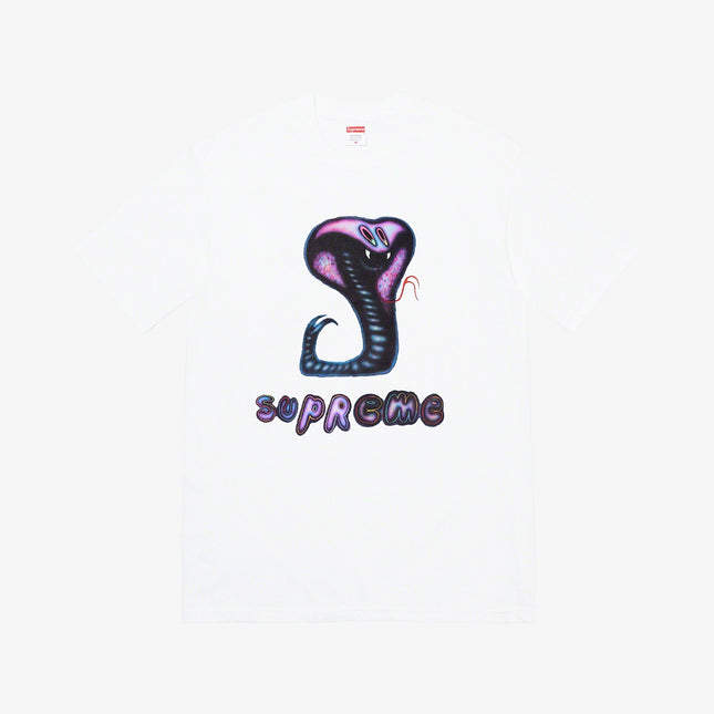 Supreme Tee 'Snake' White (SS21) - SOLE SERIOUSS (1)