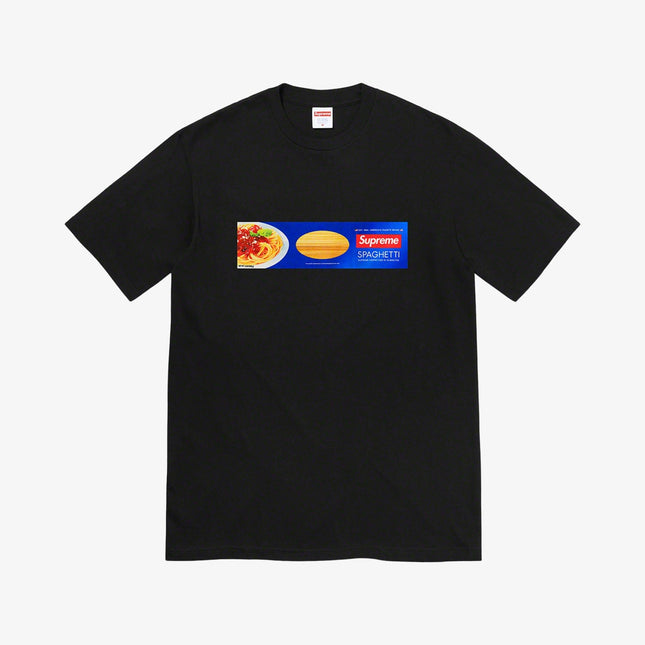 Supreme Tee 'Spaghetti' Black (FW21) - SOLE SERIOUSS (1)