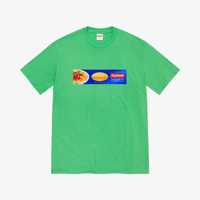 Supreme Tee 'Spaghetti' Green (FW21) - SOLE SERIOUSS (1)