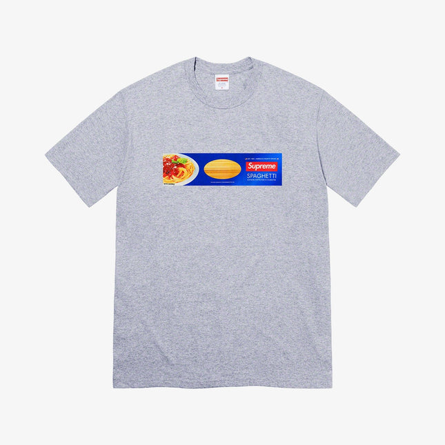 Supreme Tee 'Spaghetti' Heather Grey (FW21) - SOLE SERIOUSS (1)