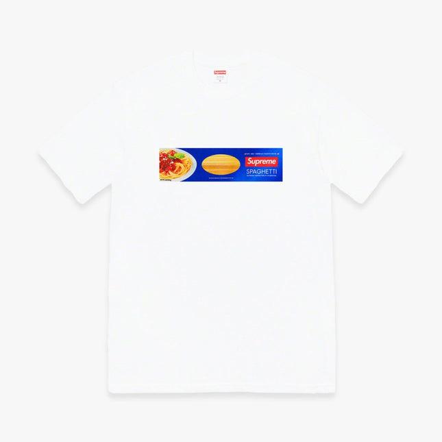 Supreme Tee 'Spaghetti' White (FW21) - SOLE SERIOUSS (1)