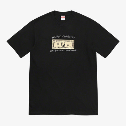 Supreme Tee 'Spend It' Black (FW21) - SOLE SERIOUSS (1)