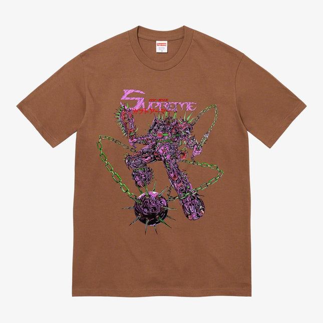 Supreme Tee 'Spikes' Brown (FW21) - SOLE SERIOUSS (1)