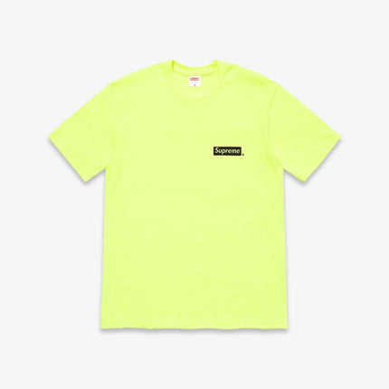 Supreme Tee 'Spiral' Bright Yellow SS21 - SOLE SERIOUSS (2)