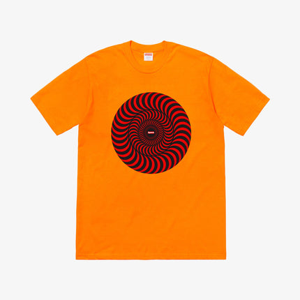 Supreme Tee 'Spitfire Classis Swirl' Bright Orange (SS18) - SOLE SERIOUSS (1)