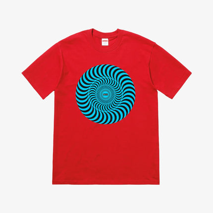 Supreme Tee 'Spitfire Classis Swirl' Red (SS18) - SOLE SERIOUSS (1)