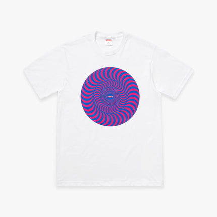 Supreme Tee 'Spitfire Classis Swirl' White (SS18) - SOLE SERIOUSS (1)