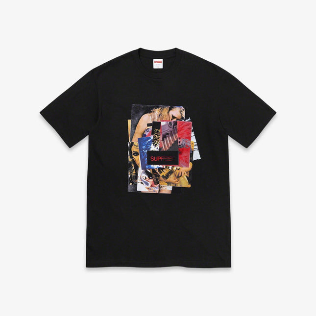 Supreme Tee 'Stack' Black (FW21) - SOLE SERIOUSS (1)