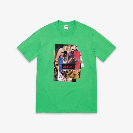 Supreme Tee 'Stack' Green (FW21) - SOLE SERIOUSS (1)