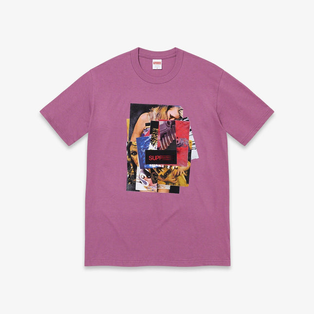 Supreme Tee 'Stack' Plum (FW21) - SOLE SERIOUSS (1)