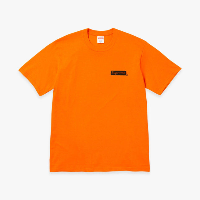 Supreme Tee 'Static' Orange (FW23) - SOLE SERIOUSS (1)