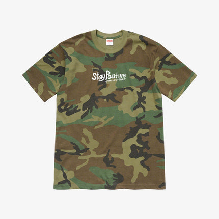 Supreme Tee 'Stay Positive' Camo FW20 - SOLE SERIOUSS (1)