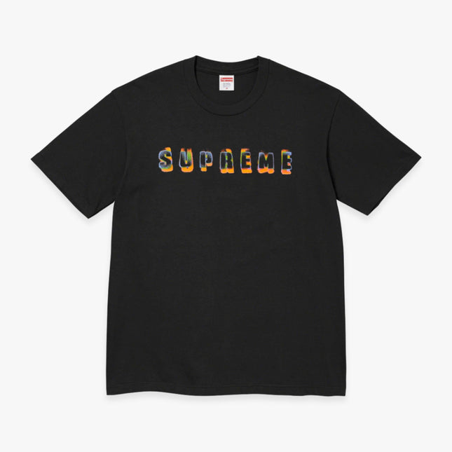 Supreme Tee 'Stencil' Black (FW23) - SOLE SERIOUSS (1)