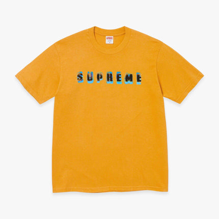 Supreme Tee 'Stencil' Mustard (FW23) - SOLE SERIOUSS (1)