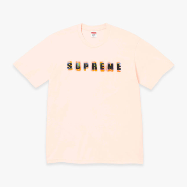 Supreme Tee 'Stencil' Pale Pink (FW23) - SOLE SERIOUSS (1)