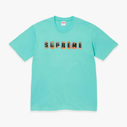 Supreme Tee 'Stencil' Teal (FW23) - SOLE SERIOUSS (1)