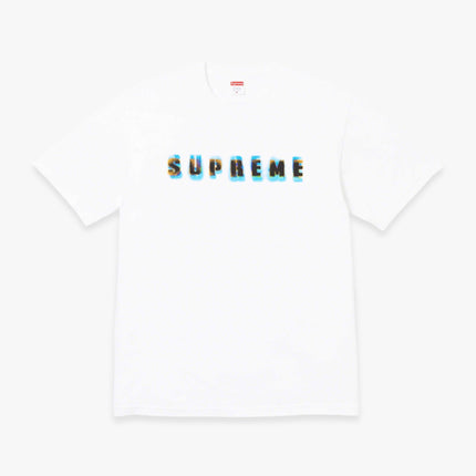 Supreme Tee 'Stencil' White (FW23) - SOLE SERIOUSS (1)