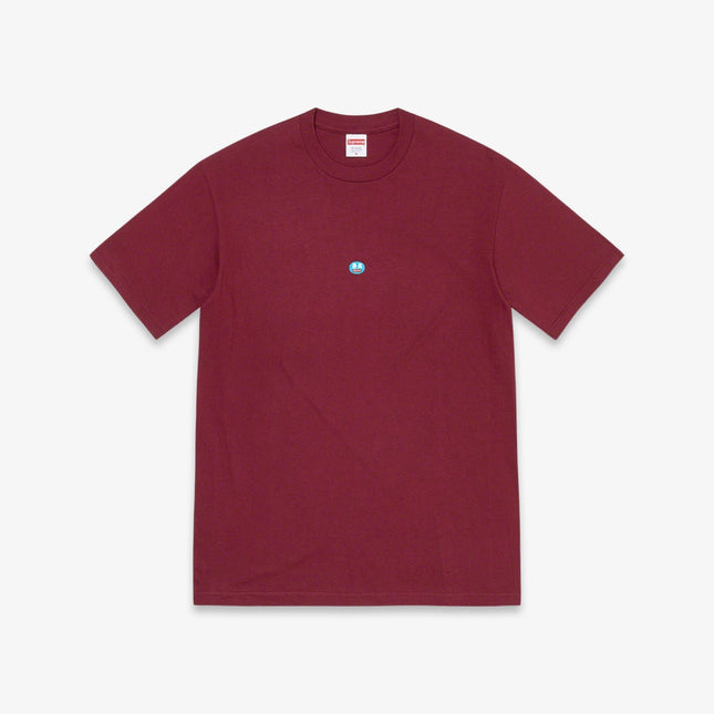 Supreme Tee 'Sticker' Burgundy (FW21) - SOLE SERIOUSS (1)