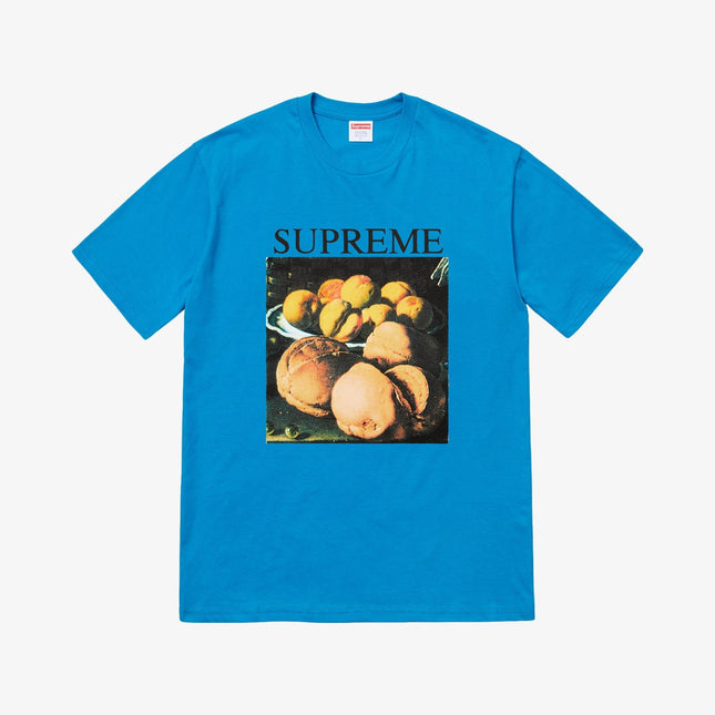 Supreme Tee 'Still Life' Bright Blue (FW18) - SOLE SERIOUSS (1)