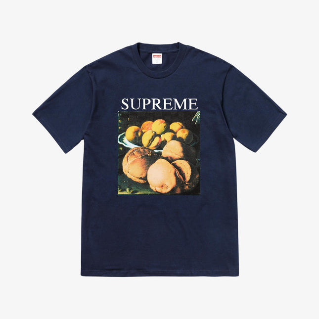 Supreme Tee 'Still Life' Navy (FW18) - SOLE SERIOUSS (1)