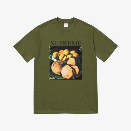 Supreme Tee 'Still Life' Olive (FW18) - SOLE SERIOUSS (1)