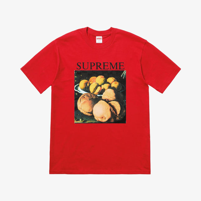 Supreme Tee 'Still Life' Red (FW18) - SOLE SERIOUSS (1)