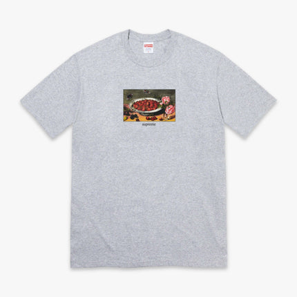 Supreme Tee 'Strawberries' Heather Grey (SS23) - SOLE SERIOUSS (1)