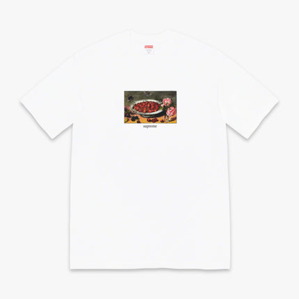 Supreme Tee 'Strawberries' White (SS23) - SOLE SERIOUSS (1)