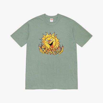 Supreme Tee 'Sun' Dark Sage (FW20) - SOLE SERIOUSS (1)