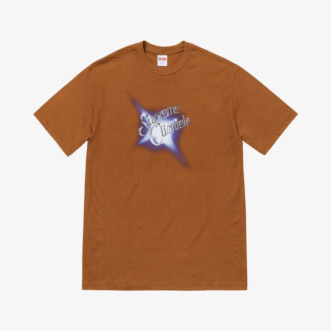 Supreme Tee 'Supreme Clientele' Brown (FW20) - SOLE SERIOUSS (1)