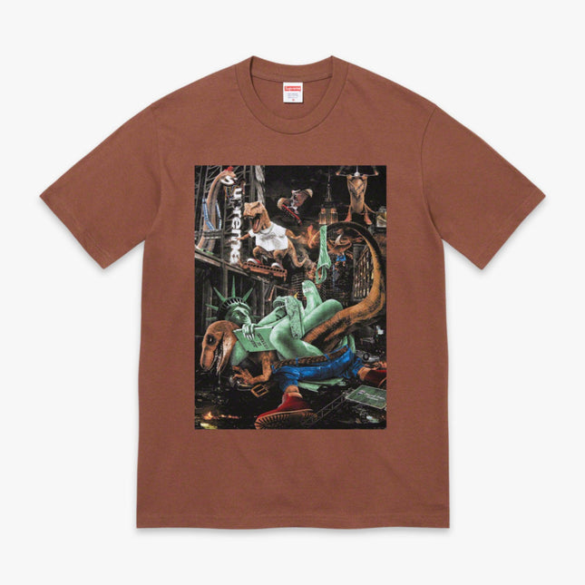 Supreme Tee 'T-Rex' Brown (SS23) - SOLE SERIOUSS (1)