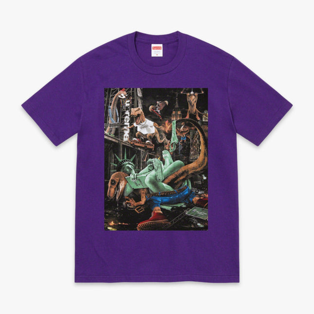 Supreme Tee 'T-Rex' Purple (SS23) - SOLE SERIOUSS (1)