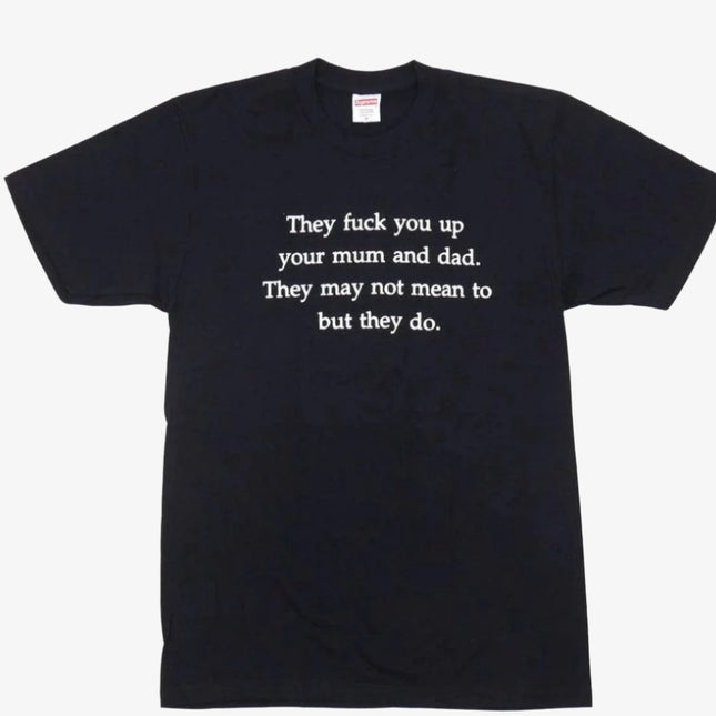 Supreme Tee 'They Fuck You Up' Black (FW16) - SOLE SERIOUSS (1)