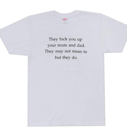 Supreme Tee 'They Fuck You Up' White FW16 - SOLE SERIOUSS (1)