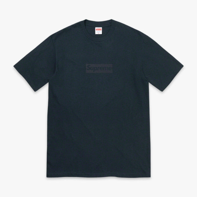 Supreme Tee 'Tonal Box Logo' Navy (SS23) - SOLE SERIOUSS (1)