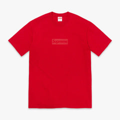 Supreme Tee 'Tonal Box Logo' Red (SS23) - SOLE SERIOUSS (1)