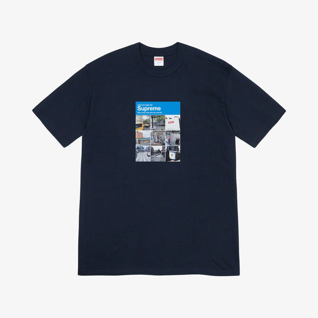 Supreme Tee 'Verify' Navy (FW20) - SOLE SERIOUSS (1)