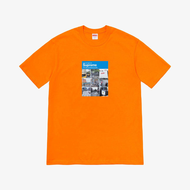 Supreme Tee 'Verify' Orange (FW20) - SOLE SERIOUSS (1)