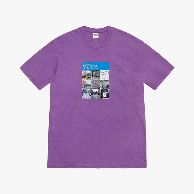 Supreme Tee 'Verify' Purple (FW20) - SOLE SERIOUSS (1)