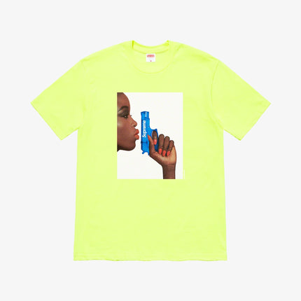 Supreme Tee 'Water Pistol' Bright Yellow (SS21) - SOLE SERIOUSS (1)