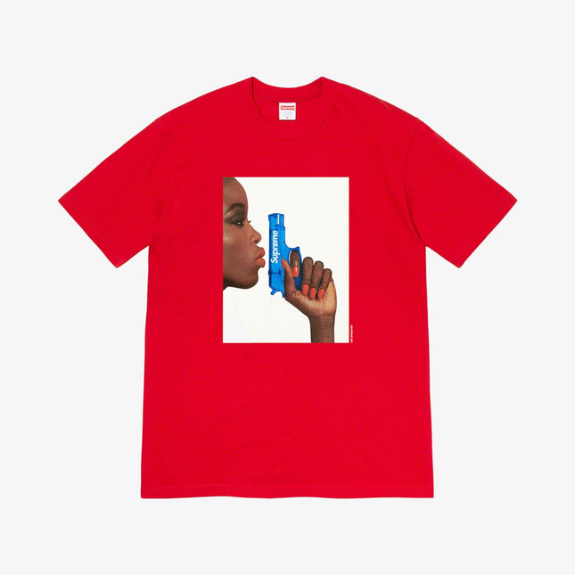 Supreme Tee 'Water Pistol' Red (SS21) - SOLE SERIOUSS (1)