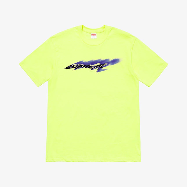 Supreme Tee 'Wind' Bright Yellow (SS21) - SOLE SERIOUSS (1)