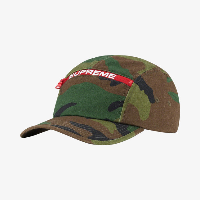 Supreme Top Zip Camp Cap Woodland Camo (FW21) - SOLE SERIOUSS (1)