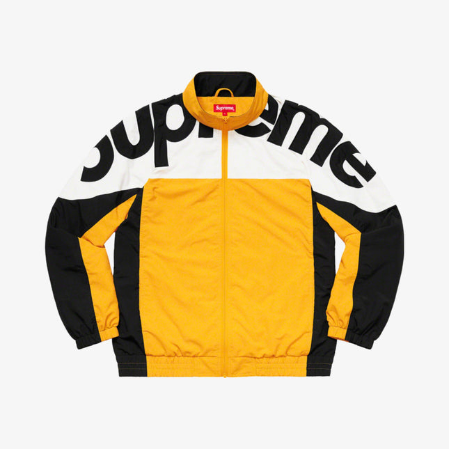 Supreme Track Jacket 'Shoulder Logo' Gold (FW19) - SOLE SERIOUSS (1)