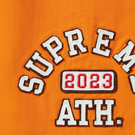 Supreme Track Pant 'Applique' Orange SS23 - SOLE SERIOUSS (3)