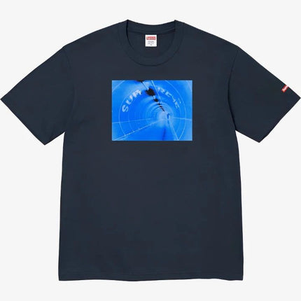 Supreme 'Tunnel' Tee Navy (SS24) - SOLE SERIOUSS (1)