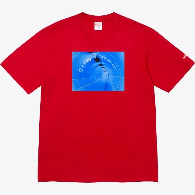 Supreme 'Tunnel' Tee Red (SS24) - SOLE SERIOUSS (1)