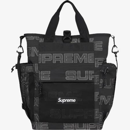 Supreme Utility Zip Tote Bag Black (FW21) - SOLE SERIOUSS (1)